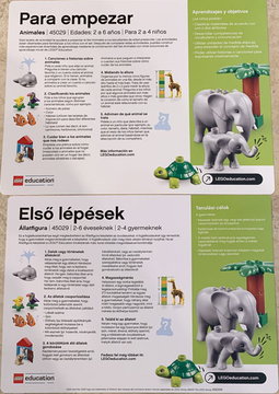 Set 45029 Activity Card 7 (6303191) (Hungarian/Spanish)