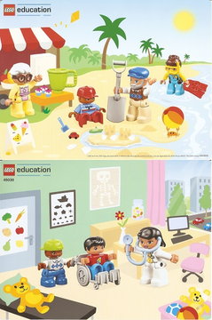 Set 45030 Activity Card 6303206 - Beach / Hospital