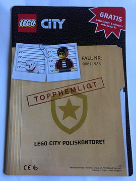 City - Topphemlight, Lego City Poliskontoret (Swedish Edition)