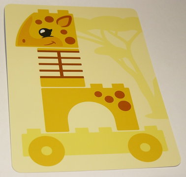 Set 10955 - Activity Card 1 - Giraffe (6344098)