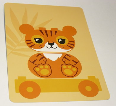 Set 10955 - Activity Card 3 - Tiger (6344100)