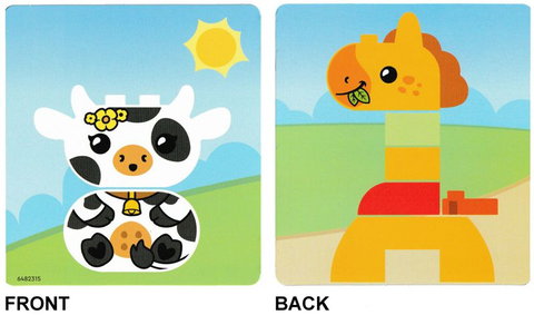 Set 10412 - Activity Card 1 - Cow