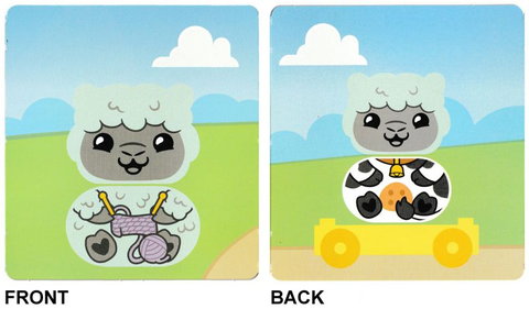 Set 10412 - Activity Card 3 - Sheep