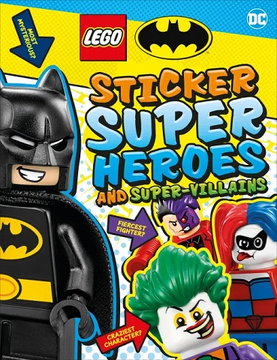 Sticker Book - Batman Sticker Super Heroes and Super-Villains