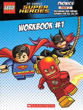 DC Universe Super Heroes - Phonics, Pack 2, Workbook #1