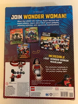 LEGO DC Comics Super Heroes Book and Headlamp Gift Set