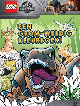 Jurassic World - Een Grom-weldig Kleurboek! (Dutch Edition)