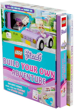 Friends - Build Your Own Adventure with Playmat and Sticker Sheet (Box Set)