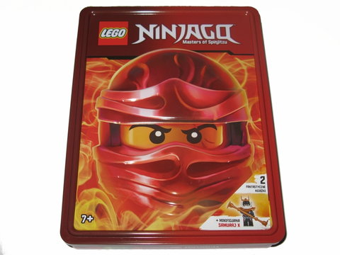 NINJAGO - 2 Books Set in Tin (Polish Edition)