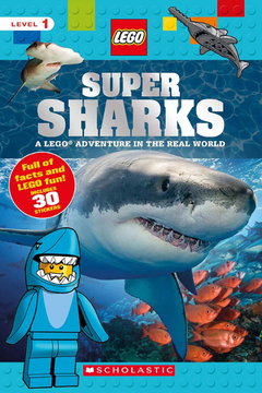 Super Sharks: A LEGO Adventure in the Real World (Softcover)