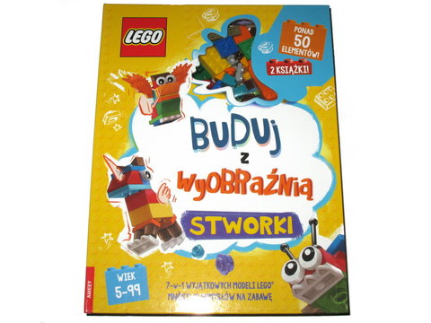 Buduj z wyobraźnią - stworki (Polish Edition)