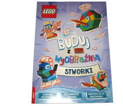 Buduj z wyobraźnią - stworki (Polish Edition) - book only entry