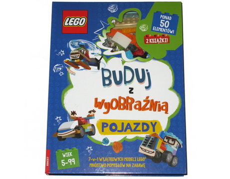 Buduj z wyobraźnią - pojazdy (Polish Edition)