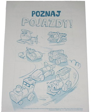 Buduj z wyobraźnią - Poznaj pojazdy! (Polish Edition) (included in book b19idea03pl)