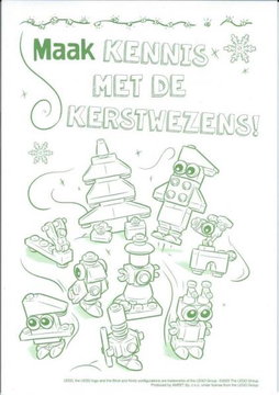 Bedenk en Speel - Maak kennis met de Kerstwezens (Dutch Edition)