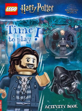 Harry Potter - Time to play! (Softcover) (English - UK Edition) {Sirius Black Minifigure}