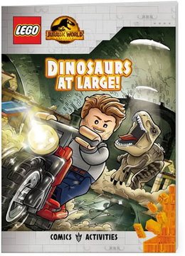 Jurassic World - Dinosaurs at Large! (Softcover)