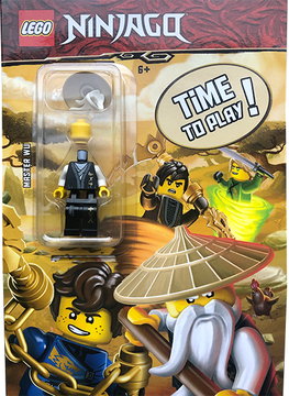 NINJAGO - Time to play! (Softcover) {Master Wu Minifigure}