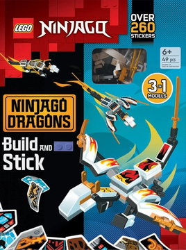 NINJAGO - NINJAGO Dragons: Build and Stick (Hardcover)