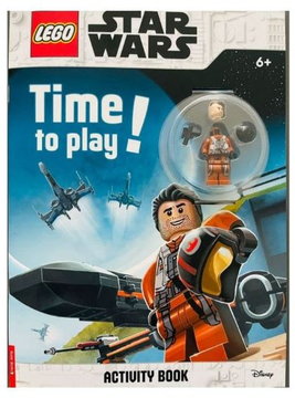 Star Wars - Time to play! (Softcover) (English - UK Edition) {Poe Dameron Minifigure}