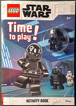 Star Wars - Time to play! (Softcover) (English - UK Edition) {Death Star Gunner Minifigure}