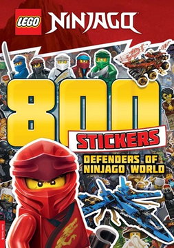 NINJAGO - 800 Stickers: Defenders of NINJAGO World (Softcover)