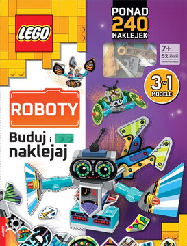 Roboty: Buduj i naklejaj (Hardcover) (Polish Edition)