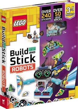 Build and Stick: Robots (Hardcover) (English - UK Edition)