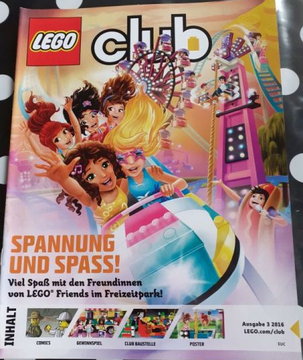 LEGO Club Magazine 2016 Friends Issue 3 (German)