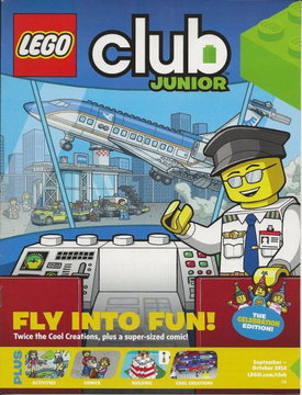 Lego Club Junior Magazine 2016 September - October (WOR 2271)