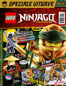 NINJAGO Legacy Magazine 2019 Issue 1 (Dutch)