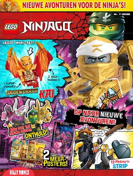 NINJAGO Magazine 2022 Issue 7 (Dutch)