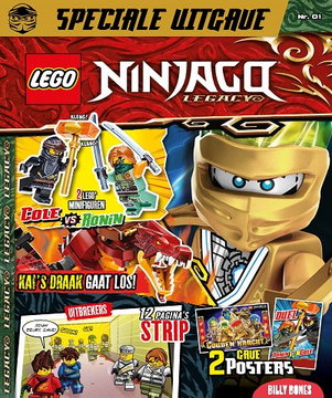 NINJAGO Legacy Magazine 2022 Issue 1 (Dutch)