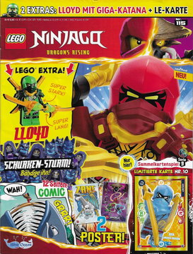 NINJAGO Magazine 2024 Issue 115 (German)