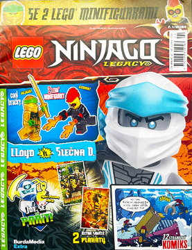 NINJAGO Legacy Magazine 2024 Issue 1 (Czech)