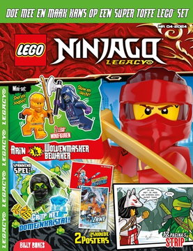 NINJAGO Legacy Magazine 2024 Issue 4 (Dutch)