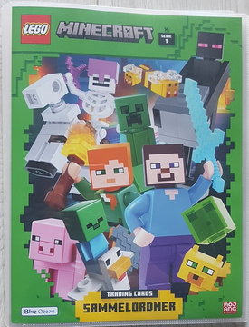 Minecraft Trading Card Collection (German) Series 1 - Sammelordner