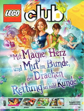 Lego Club Magazin Girls (German) 2016 Issue 2 (WO# 62-27)