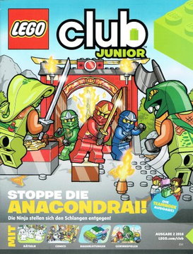 Lego Club Junior Magazin (German) 2016 Issue 2 (WOR 39-26)