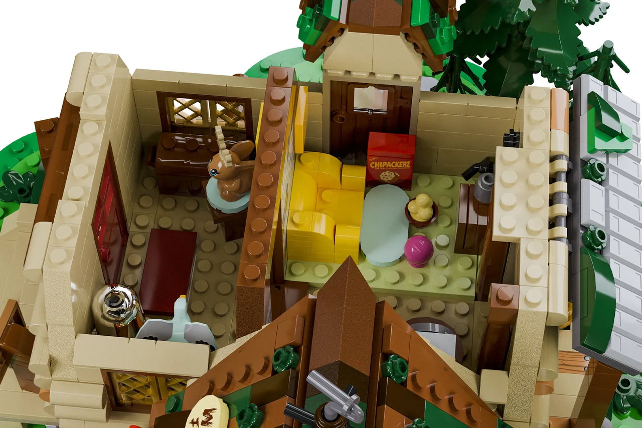 乐高ideas 重力瀑布-神秘小屋