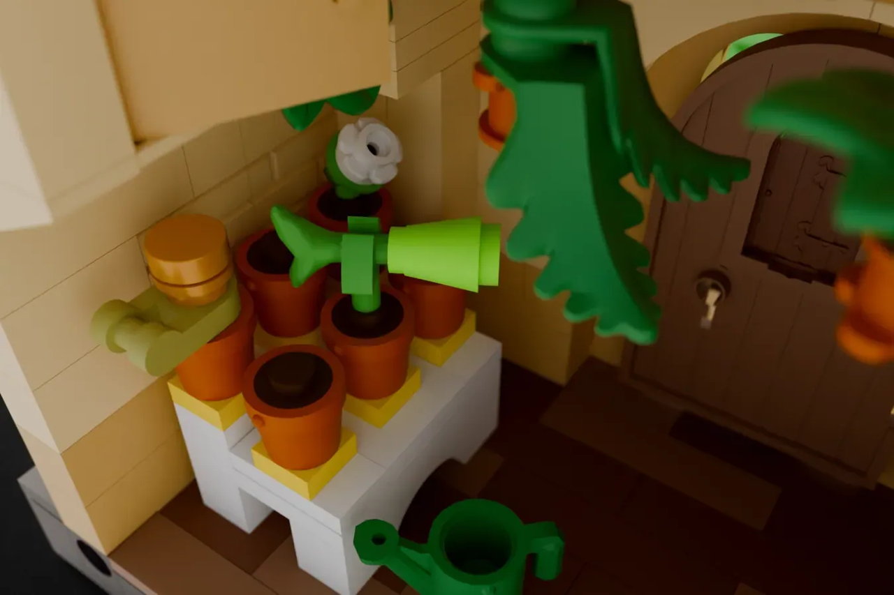 乐高ideas 植物大战僵尸-Diorama