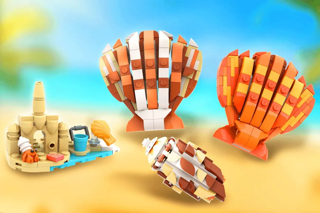 乐高ideas 贝壳收藏🌊🏖️