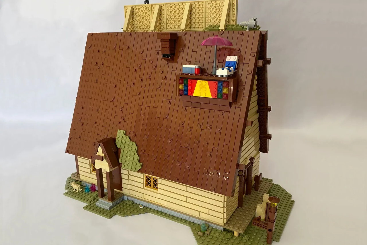 乐高ideas 重力瀑布：神秘小屋