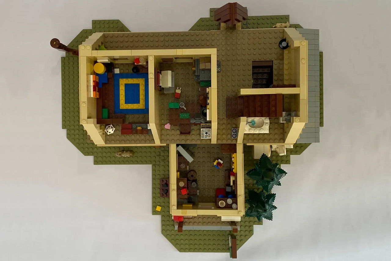 乐高ideas 重力瀑布：神秘小屋