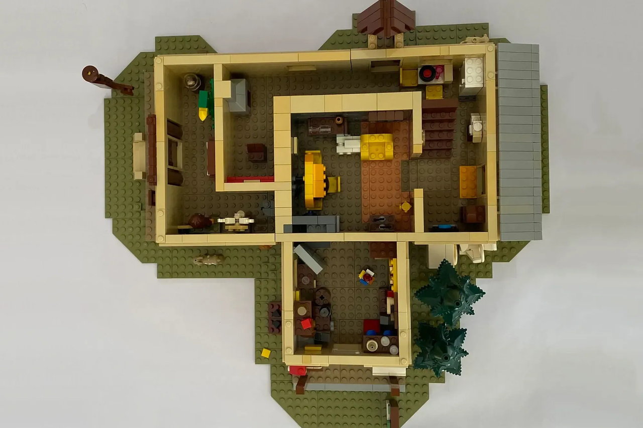 乐高ideas 重力瀑布：神秘小屋
