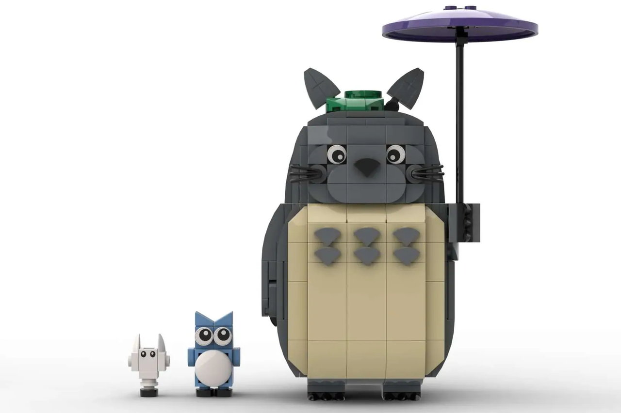 乐高ideas 我的邻居龙猫