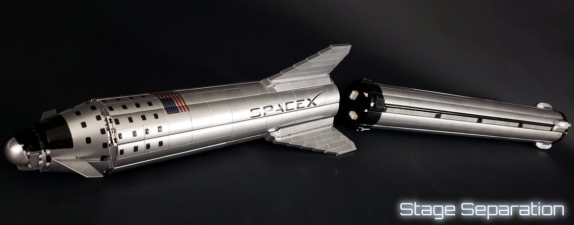 乐高ideas SpaceX星舰和超重型（BFR）