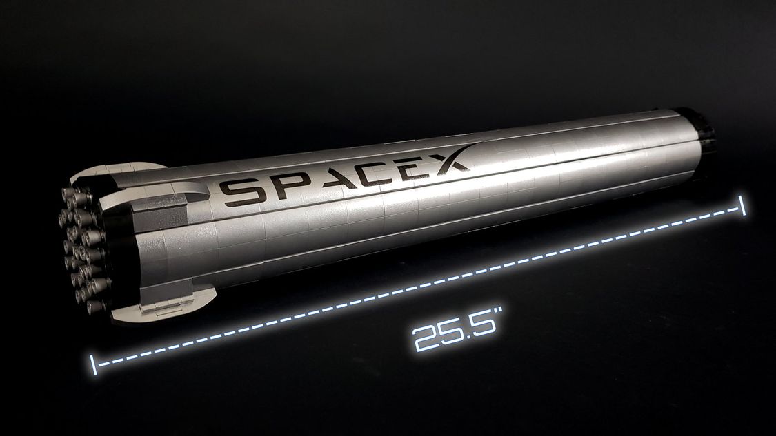 乐高ideas SpaceX星舰和超重型（BFR）