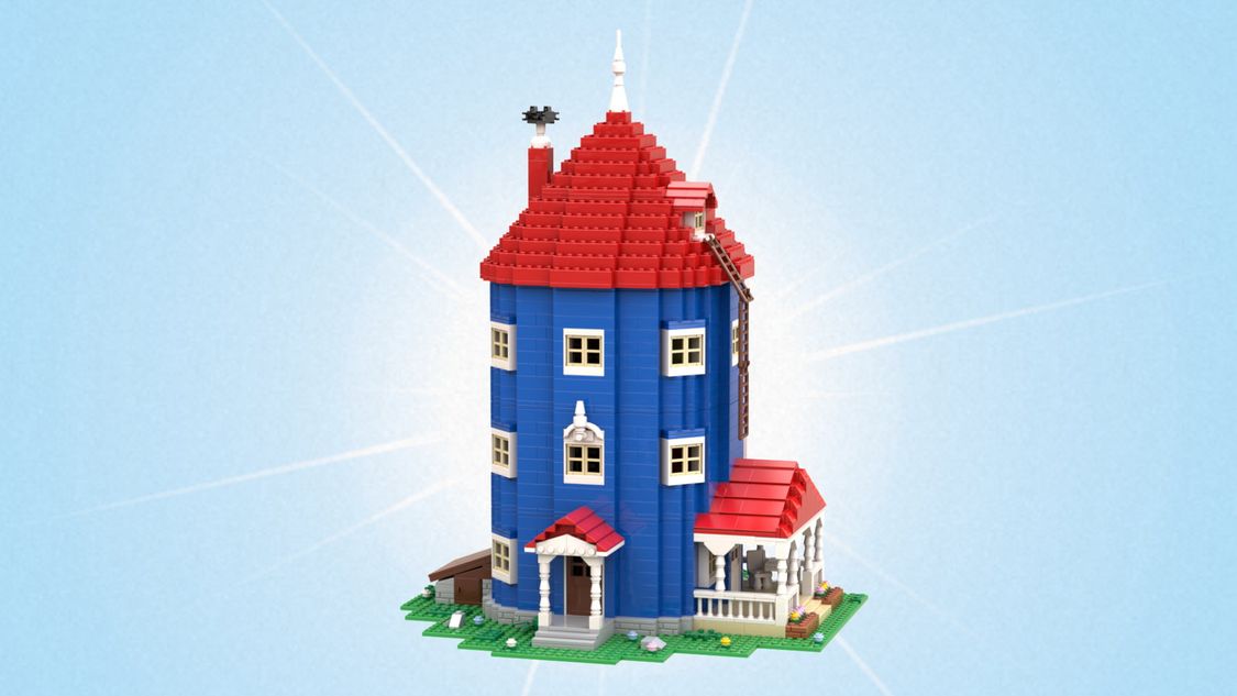 乐高ideas Moominhouseムーミン屋敷