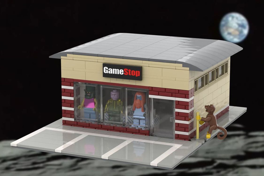 乐高ideas GameStop经典商店